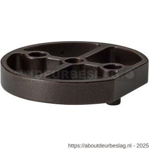 GPF Bouwbeslag Anastasius GPF0731.A1 verhogingsschijf voor GPF0730.A1 rond 10x64 mm Dark blend - R21012272 - afbeelding 1