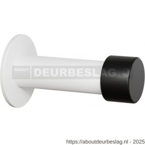 GPF Bouwbeslag ZwartWit GPF8734.62 deurstopper rond 85x22/50 mm wit - R21008849 - afbeelding 1