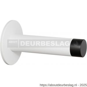 GPF Bouwbeslag ZwartWit GPF8736.62 deurstopper rond 85x19/50 mm wit - R21008851 - afbeelding 1
