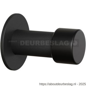 GPF Bouwbeslag ZwartWit GPF8733.61 deurstopper rond 60x22/50 mm zwart - R21008214 - afbeelding 1
