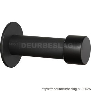 GPF Bouwbeslag ZwartWit GPF8734.61 deurstopper rond 85x22/50 mm zwart - R21008215 - afbeelding 1