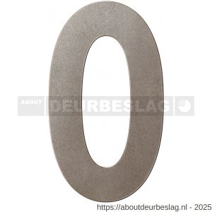 GPF Bouwbeslag Anastasius GPF9800.A3.0400-0 huisnummer 0 400 mm XXL Mocca blend - R21010979 - afbeelding 1