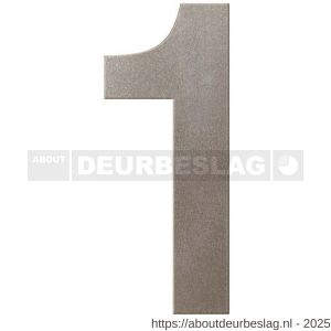 GPF Bouwbeslag Anastasius GPF9800.A3.0200-1 huisnummer 1 200 mm L Mocca blend - R21010960 - afbeelding 1