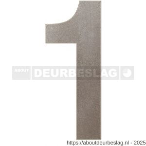 GPF Bouwbeslag Anastasius GPF9800.A3.0250-1 huisnummer 1 250 mm XL Mocca blend - R21010970 - afbeelding 1