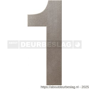 GPF Bouwbeslag Anastasius GPF9800.A3.0400-1 huisnummer 1 400 mm XXL Mocca blend - R21010980 - afbeelding 1