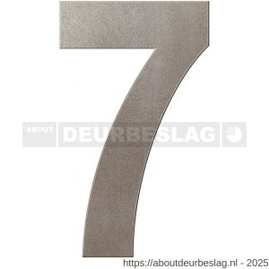 GPF Bouwbeslag Anastasius GPF9800.A3.0400-7 huisnummer 7 400 mm XXL Mocca blend - R21010986 - afbeelding 1