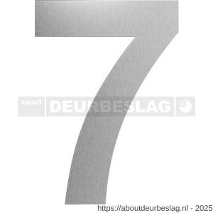 GPF Bouwbeslag RVS GPF9800.09.0150-7 huisnummer 7 150 mm RVS geborsteld - R21010734 - afbeelding 1