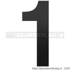 GPF Bouwbeslag ZwartWit GPF9800.61.0200-1 huisnummer 1 200 mm L zwart - R21010784 - afbeelding 1