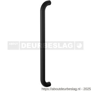 GPF Bouwbeslag ZwartWit GPF8500.61 deurgreep GPF01 25x325/300 mm zwart met enkel- en dubbelzijdige bevestiging - R21008480 - afbeelding 1