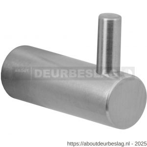 GPF Bouwbeslag RVS GPF0200.09 jas- en handdoekhaak 40x14 mm RVS geborsteld - R21007927 - afbeelding 1