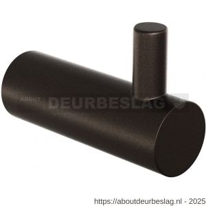 GPF Bouwbeslag Anastasius GPF0200.A1 jas- en handdoekhaak 40x14 mm Dark blend - R21011456 - afbeelding 1