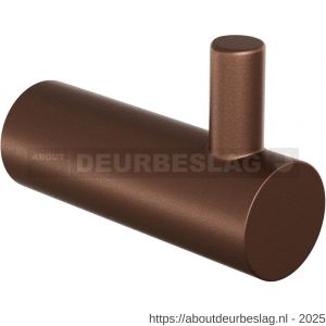 GPF Bouwbeslag Anastasius GPF0200.A2 jas- en handdoekhaak 40x14 mm Bronze blend - R21011457 - afbeelding 1