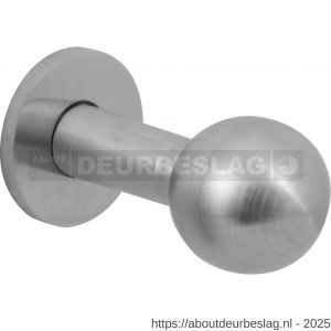 GPF Bouwbeslag RVS GPF0202.09 jashaak 24,5x46 mm RVS geborsteld - R21005189 - afbeelding 1