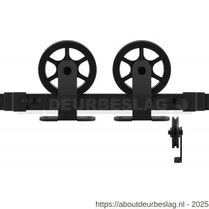 GPF Bouwbeslag ZwartWit GPF0503.61 schuifdeursyteem Suuri 220 cm zwart - R21008155 - afbeelding 1