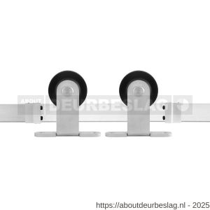GPF Bouwbeslag RVS GPF0510.09 schuifdeursysteem Osa 200 cm RVS geborsteld - R21007843 - afbeelding 1
