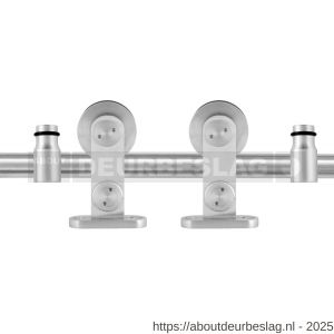 GPF Bouwbeslag RVS GPF0514.09 schuifdeursysteem Singleton 200 cm RVS geborsteld - R21007845 - afbeelding 1