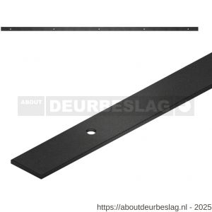 GPF Bouwbeslag ZwartWit GPF0570.61 schuifdeurrails 200 cm zwart - R21007894 - afbeelding 1