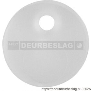 GPF Bouwbeslag RVS GPF0582.72 anti-jump transparant voor schuifdeursysteem transparant - R21007912 - afbeelding 1