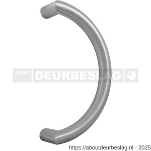 GPF Bouwbeslag RVS GPF9596.09 deurgreep GPF06 32x382/350 mm RVS geborsteld met enkel- en dubbelzijdige bevestiging - R21003328 - afbeelding 1