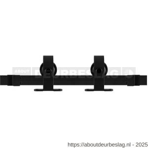 GPF Bouwbeslag ZwartWit GPF0608.61 schuifdeursysteem Mutka mini zwart 100 cm zwart - R21008402 - afbeelding 1