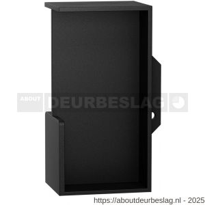 GPF Bouwbeslag ZwartWit GPF0708.61A schuifdeurkom inbouw rechthoekig 100x50x40 mm zwart - R21016745 - afbeelding 1