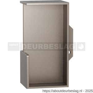 GPF Bouwbeslag Anastasius GPF0708.A3A schuifdeurkom inbouw rechthoekig 100x50x40 mm Mocca blend - R21016742 - afbeelding 1