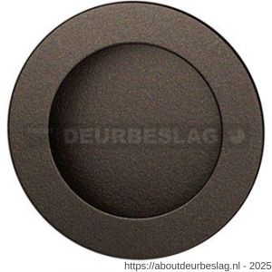 GPF Bouwbeslag Anastasius GPF0710.A1B schuifdeurkom rond 50 mm Dark blend - R21012703 - afbeelding 1