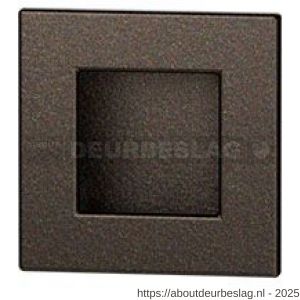 GPF Bouwbeslag Anastasius GPF0714.A1A schuifdeurkom vierkant 30x30 mm Dark blend - R21012714 - afbeelding 1