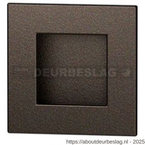 GPF Bouwbeslag Anastasius GPF0714.A1B schuifdeurkom vierkant 40x40 mm Dark blend - R21012715 - afbeelding 1