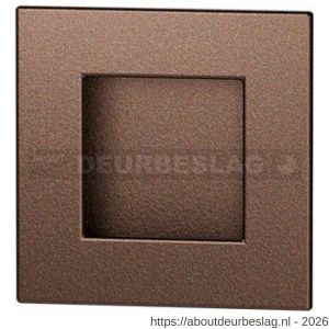 GPF Bouwbeslag Anastasius GPF0714.A2C schuifdeurkom vierkant 50x50 mm Bronze blend - R21012722 - afbeelding 1