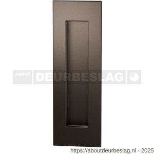 GPF Bouwbeslag Anastasius GPF0715.A1D schuifdeurkom rechthoekig 180x60 mm Dark blend - R21012734 - afbeelding 1