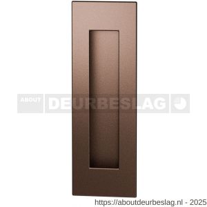 GPF Bouwbeslag Anastasius GPF0715.A2C schuifdeurkom rechthoekig 150x50 mm Bronze blend - R21012737 - afbeelding 1