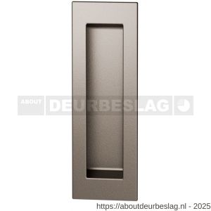 GPF Bouwbeslag Anastasius GPF0715.A3A schuifdeurkom rechthoekig 120x40 mm Mocca blend - R21011411 - afbeelding 1