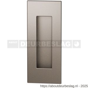 GPF Bouwbeslag Anastasius GPF0715.A3B schuifdeurkom rechthoekig 120x50 mm Mocca blend - R21012740 - afbeelding 1