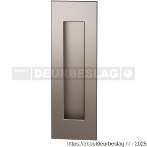 GPF Bouwbeslag Anastasius GPF0715.A3C schuifdeurkom rechthoekig 150x50 mm Mocca blend - R21012741 - afbeelding 1