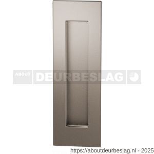 GPF Bouwbeslag Anastasius GPF0715.A3D schuifdeurkom rechthoekig 180x60 mm Mocca blend - R21012742 - afbeelding 1