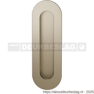 GPF Bouwbeslag Anastasius GPF0716.A4D schuifdeurkom ovaal 180x60 mm Champagne blend - R21012759 - afbeelding 1