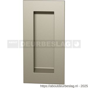 GPF Bouwbeslag Anastasius GPF0717.A4A schuifdeurkom rechthoekig 102x51 mm Champagne blend - R21012747 - afbeelding 1