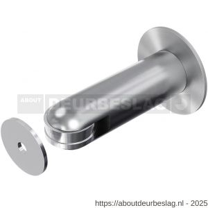 GPF Bouwbeslag RVS GPF0750.09 magnetische deurstopper RVS geborsteld - R21016765 - afbeelding 1