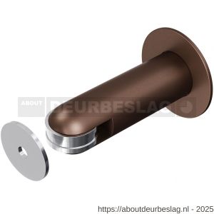 GPF Bouwbeslag Anastasius GPF0750.A2 magnetische deurstopper Bronze blend - R21019945 - afbeelding 1