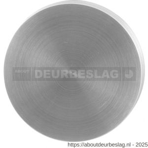 GPF Bouwbeslag RVS GPF0900.00 blind rond rozet 50x8 mm RVS geborsteld - R21003499 - afbeelding 1