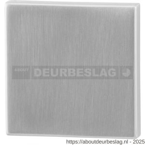 GPF Bouwbeslag RVS GPF0900.02 blind vierkant rozet 50x50x8 mm RVS geborsteld - R21003500 - afbeelding 1