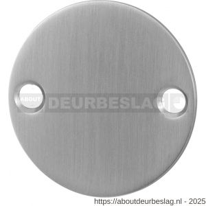 GPF Bouwbeslag RVS GPF0900.06 blind plat ronde rozet 50x2 mm RVS geborsteld - R21003502 - afbeelding 1