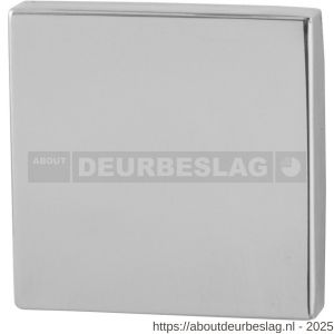 GPF Bouwbeslag RVS GPF0900.42 blind vierkant rozet 50x50x8 mm RVS gepolijst - R21003505 - afbeelding 1