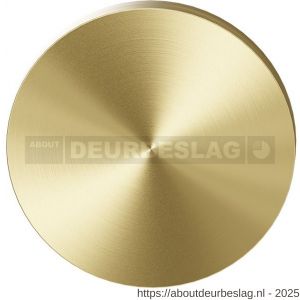 GPF Bouwbeslag Entree GPF0900VRP4 blind rond rozet 53x6,5 mm PVD mat messing - R21011252 - afbeelding 1