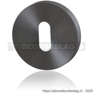GPF Bouwbeslag PVD GPF0901.00P1 sleutelrozet rond 50x8 mm PVD antraciet - R21003722 - afbeelding 1