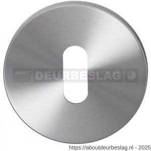 GPF Bouwbeslag Entree GPF0901VR sleutelrozet rond 53x6,5 mm RVS geborsteld - R21011369 - afbeelding 1