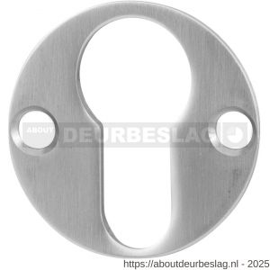 GPF Bouwbeslag RVS GPF0902.07 cilinderrozet plat rond 38x2 mm RVS geborsteld - R21003578 - afbeelding 1