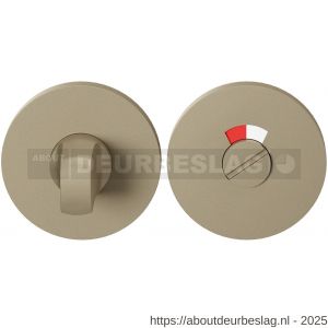 GPF Bouwbeslag Entree GPF0903VRA4 toiletgarnituur rond 53x6 mm stift 8 mm met rood-wit indicator Champagne blend - R21016781 - afbeelding 1