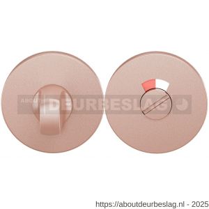 GPF Bouwbeslag Entree GPF0903VRT2 toiletgarnituur 53x6 mm stift 8 mm met rood-wit indicator Blush - R21019956 - afbeelding 1